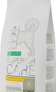 NATURE'S PROTECTION SUPERIOR CARE suha hrana za odrasle pse velikih pasem z belo dlako, z jagnjetino